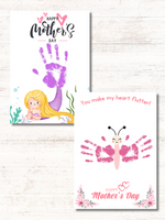 
              NEW! Mothers Day Hand Prints - INSTANT DOWNLOAD
            