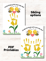 
              NEW! Mothers Day Hand Prints - INSTANT DOWNLOAD
            