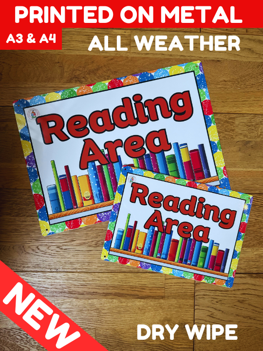 NEW!! Outdoor - Reading - AREA SIGNS!!