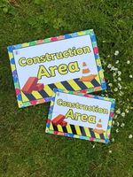 
              NEW!! Outdoor - Construction - AREA SIGNS!!
            