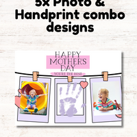 NEW! Mothers Day Hand Prints - INSTANT DOWNLOAD