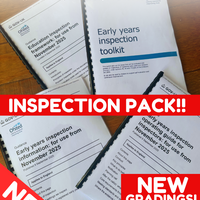 NEW 2025 Early Years Inspection Pack