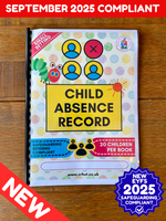 
              NEW! Child Absence Record Book – EYFS 2025 Compliant
            