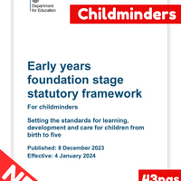 NEW! 2024 EYFS Statutory Framework - Childminders