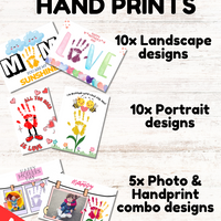NEW! Mothers Day Hand Prints - INSTANT DOWNLOAD