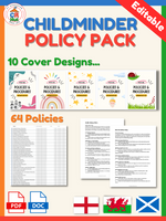 
              NEW - Childminder Policy Pack
            