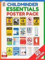 
              Childminder Poster Pack - Essentials
            