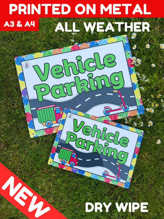 NEW!! Outdoor - Vehicle Parking - AREA SIGNS!!