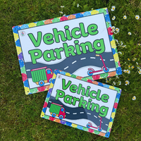 NEW!! Outdoor - Vehicle Parking - AREA SIGNS!!