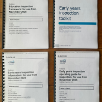 NEW 2025 Early Years Inspection Pack