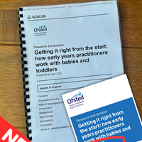 NEW April 2025 - Getting it Right From The Start: How Early Years Practitioners Work With Babies and Toddlers