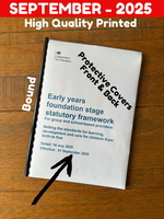 
              NEW! 2025 EYFS Statutory Framework - Group providers
            