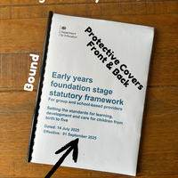 NEW! 2025 EYFS Statutory Framework - Group providers