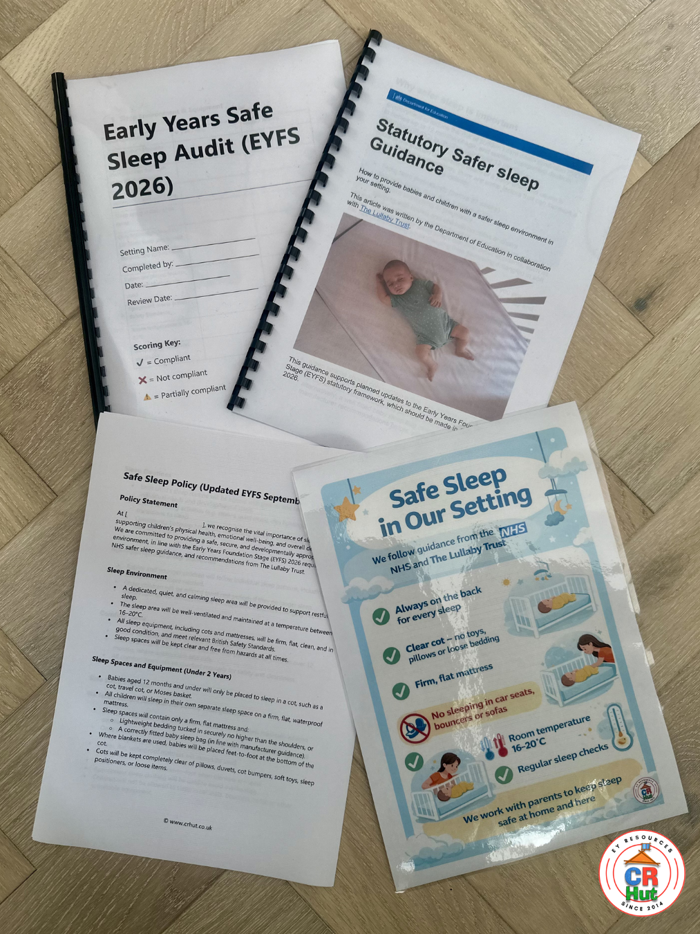 NEW - Safe Sleep - Ultimate Compliance Pack - 2026| CR Hut