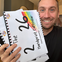 NEW 2026 - Handprint Calendar - PRINTED!!