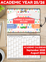 
              NEW - 2025/26 - Funding & Attendance BUNDLE
            