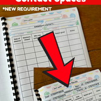 NEW! Child Absence Record Book – EYFS 2025 Compliant