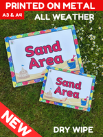 
              NEW!! Outdoor - Sand - AREA SIGNS!!
            
