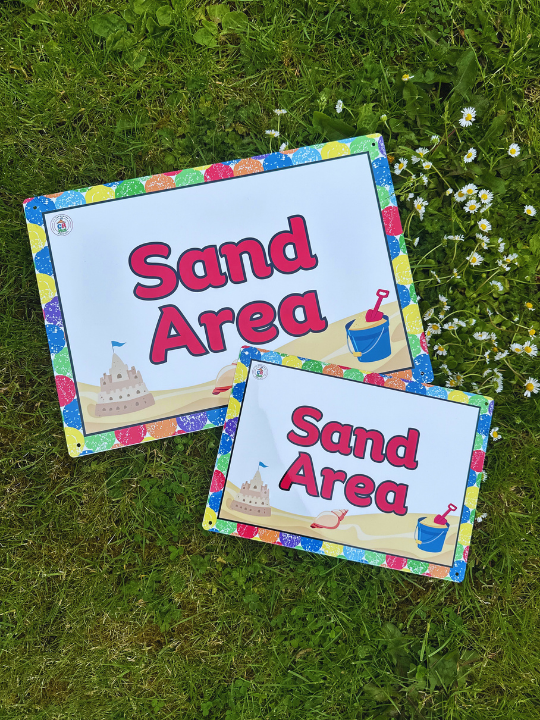 NEW!! Outdoor - Sand - AREA SIGNS!!| CR Hut