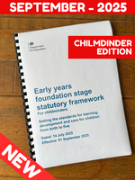 
              NEW! 2025 EYFS Statutory Framework - Childminders
            