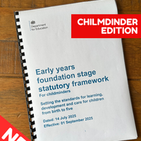 NEW! 2025 EYFS Statutory Framework - Childminders