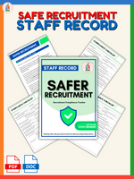 
              NEW - Safer Recruitment - Compliance Pack
            