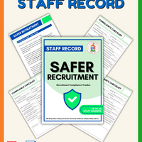 NEW - Safer Recruitment - Compliance Pack