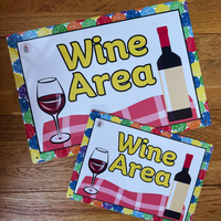 NEW!! Outdoor - AREA SIGNS - SAVER BUNDLE!!
