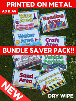 
              NEW!! Outdoor - AREA SIGNS - SAVER BUNDLE!!
            