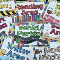 NEW!! Outdoor - AREA SIGNS - SAVER BUNDLE!!