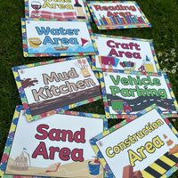 NEW!! Outdoor - AREA SIGNS - SAVER BUNDLE!!