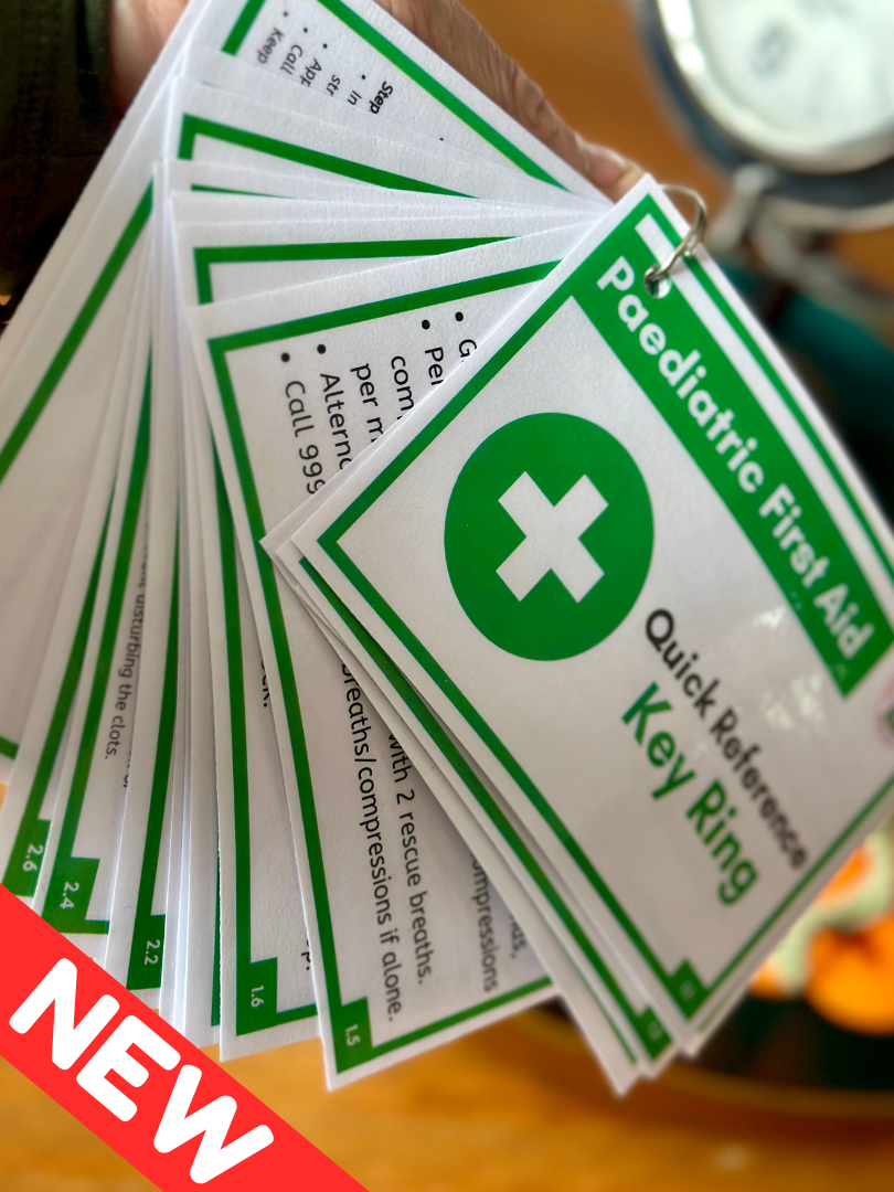 NEW - Paediatric First Aid Key Rings| CR Hut