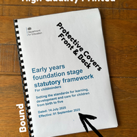 NEW! 2025 EYFS Statutory Framework - Childminders