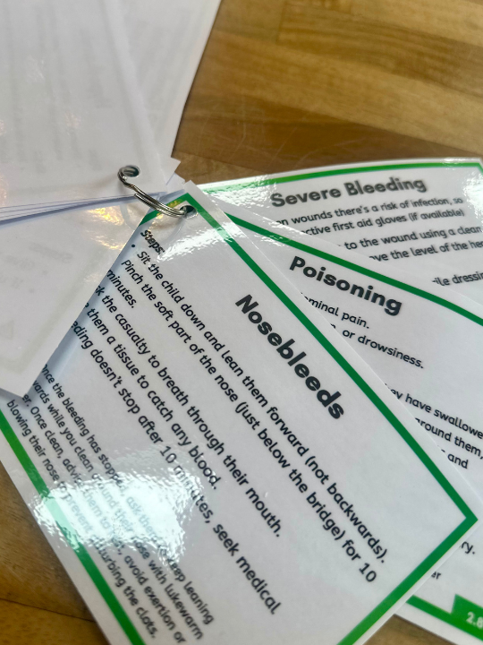 NEW - 2026 Paediatric First Aid Key Rings| CR Hut