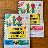 NEW! Child Absence Record Book – EYFS 2025 Compliant