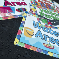 NEW!! Outdoor - AREA SIGNS - SAVER BUNDLE!!