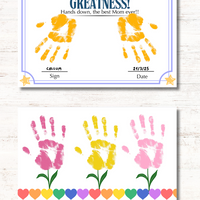 NEW! Mothers Day Hand Prints - INSTANT DOWNLOAD
