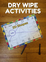 
              NEW!! Outdoor - 2D SHAPES - Activity Board
            