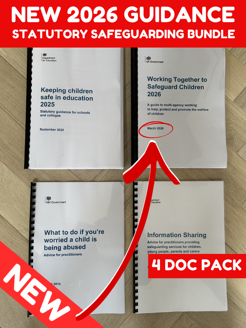 Safeguarding Pack NEW! 2026 Safeguarding Pack (4x Documents)| CR Hut