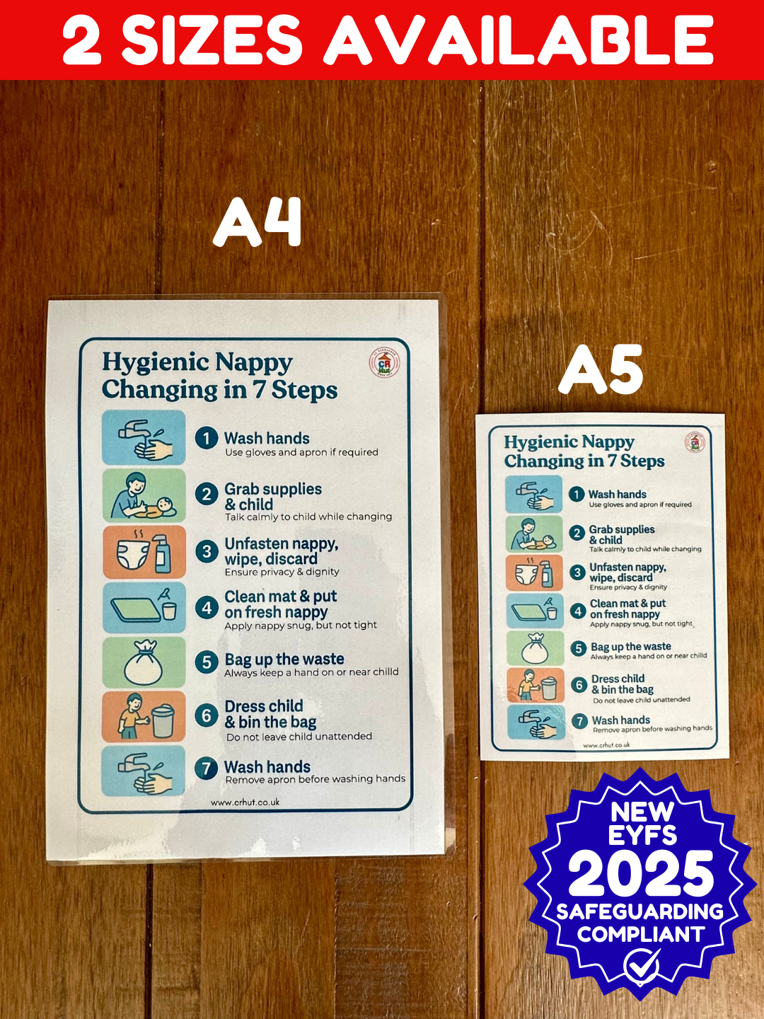 Nappy Loading Image NEW - Nappy Changing - Safeguarding Displays - 2025| CR Hut
