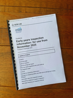 
              NEW 2025 Early Years Inspection Pack
            