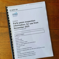 NEW 2025 Early Years Inspection Pack