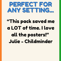 Childminder Poster Pack - Essentials