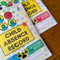 NEW! Child Absence Record Book – EYFS 2025 Compliant