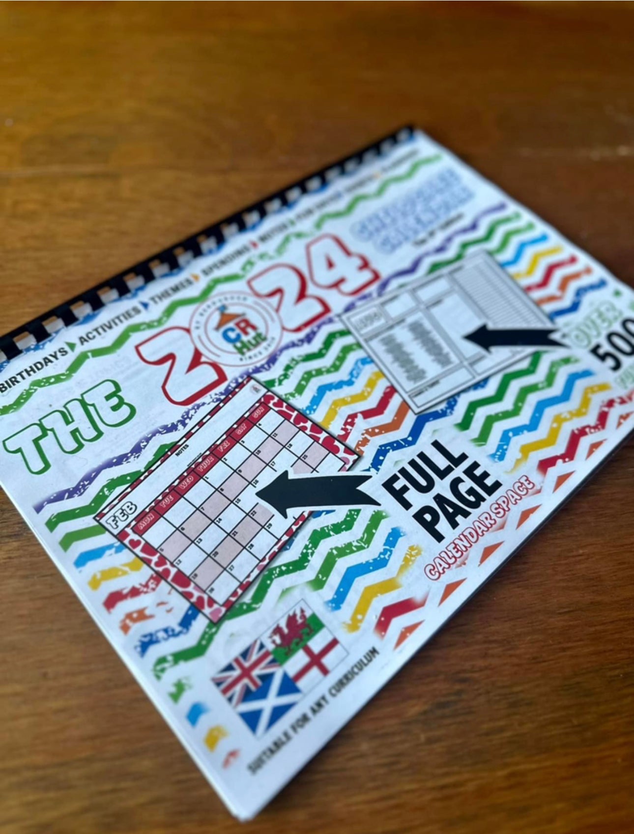 NEW! The 2024 Childcare Calendar CR Hut