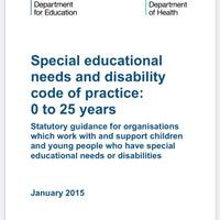 NEW - 2024 SEND code of practice