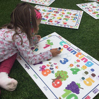 NEW!! Outdoor Alphabet & Counting Busy Boards