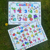 NEW!! Outdoor Alphabet & Counting Busy Boards