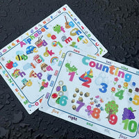 NEW!! Outdoor Alphabet & Counting Busy Boards