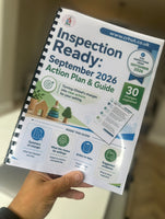 
              NEW! Inspection Ready - September 2026 - Action Plan & Guide
            